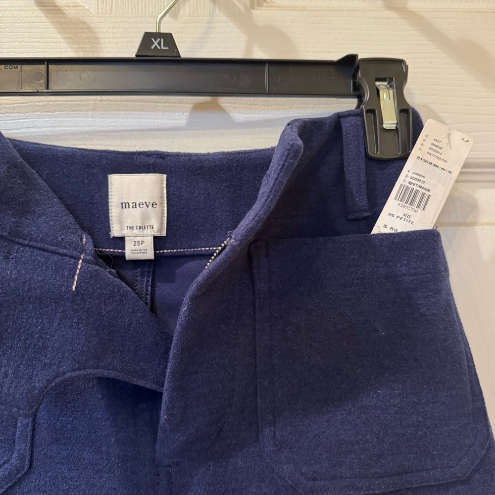NWT The Colette Brushed Knit Crop
Wide-Leg Pants by Maeve - Picture 8 of 12